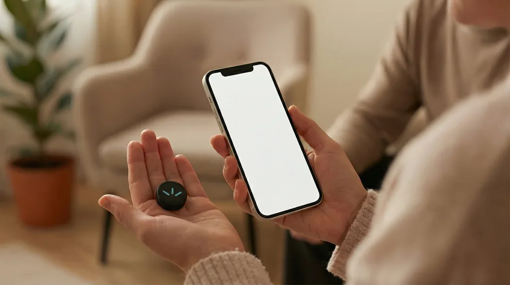 Alarmira-app op een telefoon